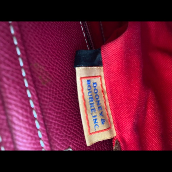 Dooney and Bourke pink tote - Picture 9 of 10